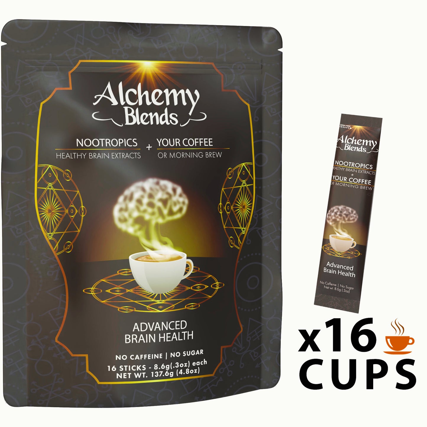 Alchemy Blends - Organic Nootropic Coffee & Tea Additives