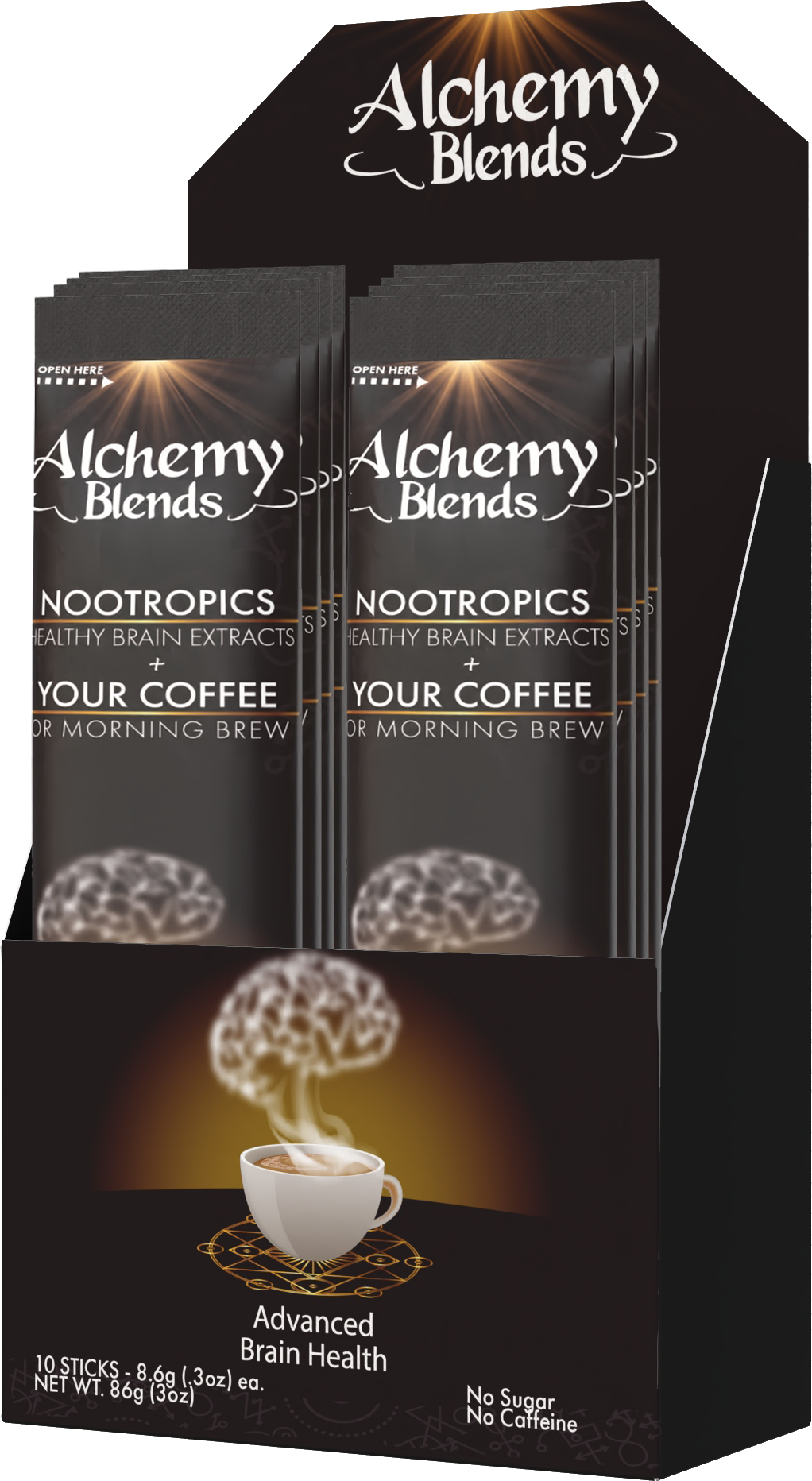 Alchemy Brain Health Retail Boxes